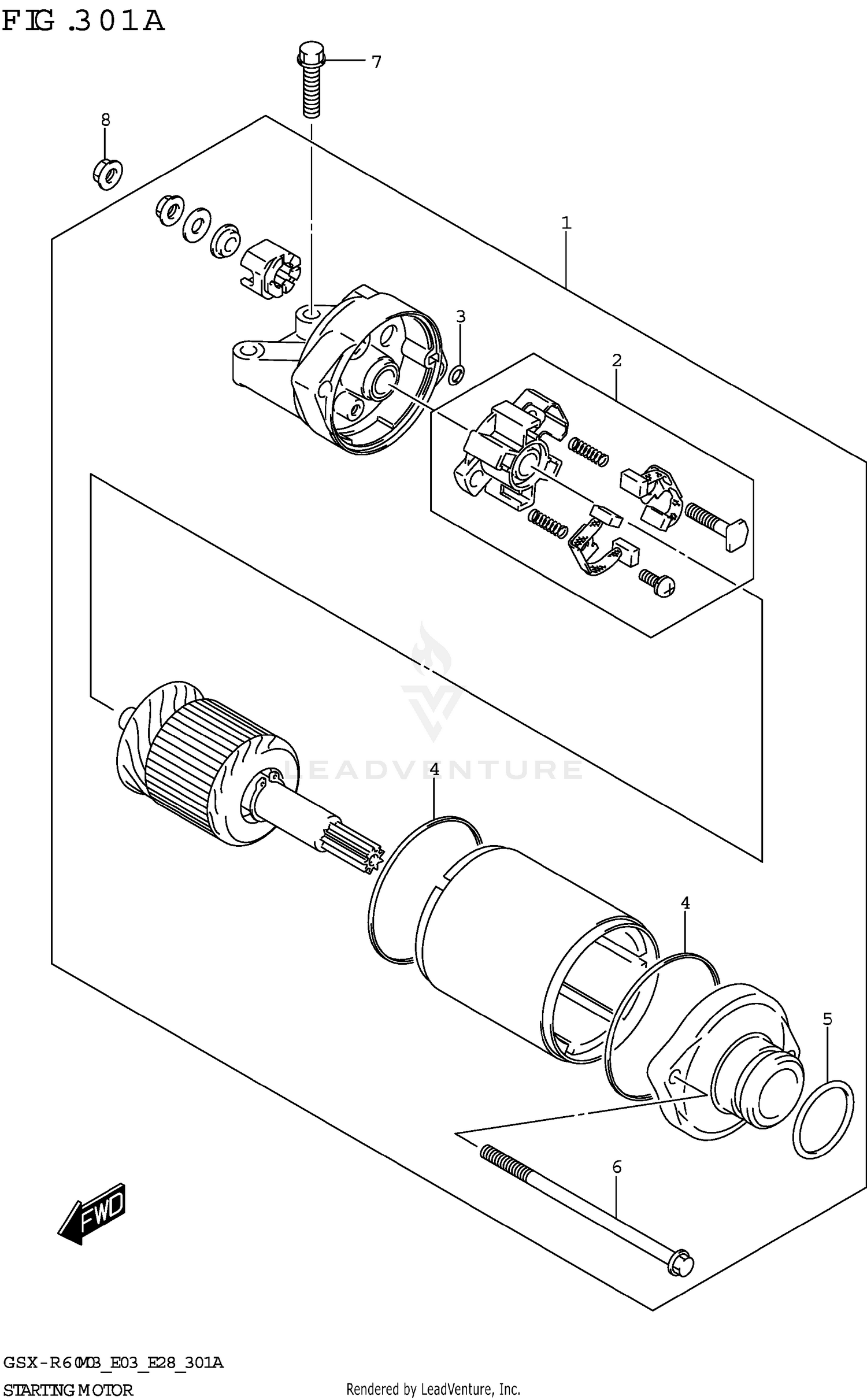 STARTING MOTOR