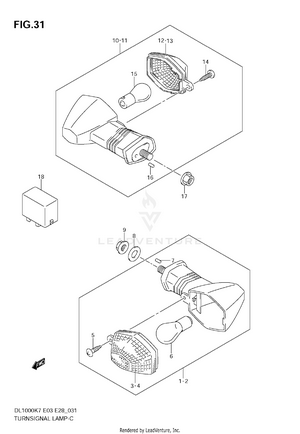 Turnsignal Lamp Schematic