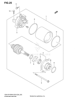 Starting Motor Schematic