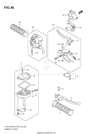 Handle Lever Schematic