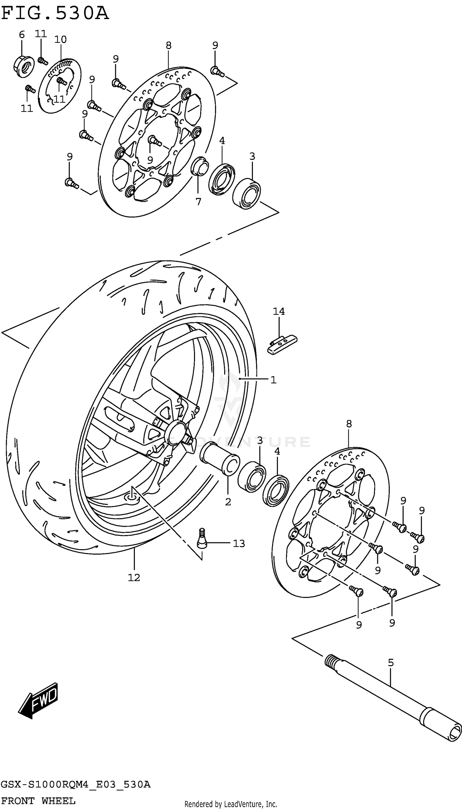 FRONT WHEEL