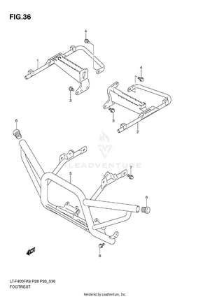 Footrest Schematic