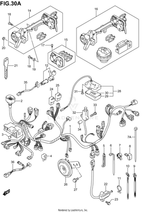 Wiring Harness (model K5/k6) Schematic