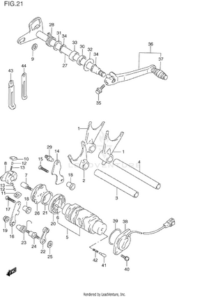 Gear Shifting Schematic