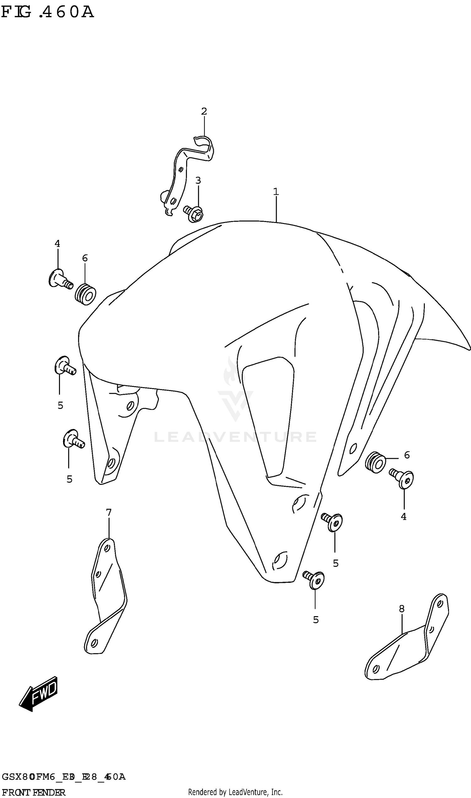 FRONT FENDER