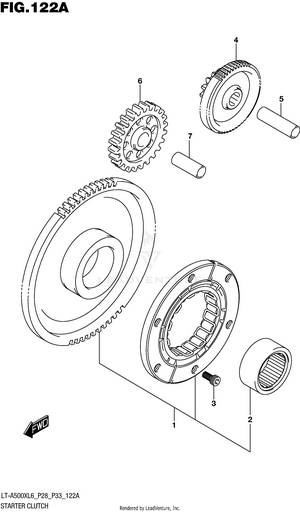 Starter Clutch Schematic