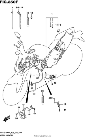 Wiring Harness (gsx-s1000zl8 E33) Schematic
