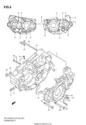 Crankcase Schematic
