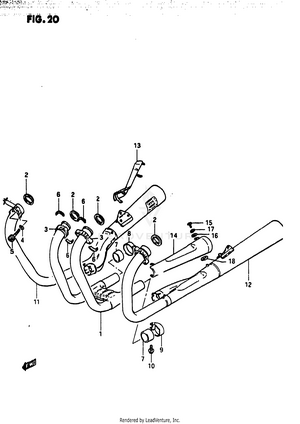 Muffler (model Z) Schematic
