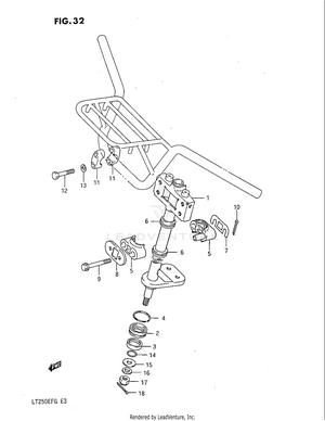 Steering Shaft Schematic