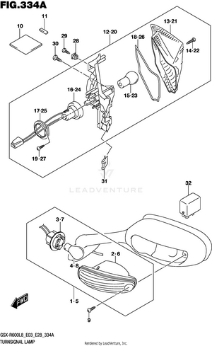 Turnsignal Lamp Schematic