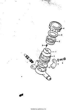 Master Cylinder (gs400c) Schematic