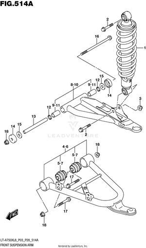 Front Suspension Arm Schematic