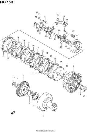 Clutch (model K4) Schematic