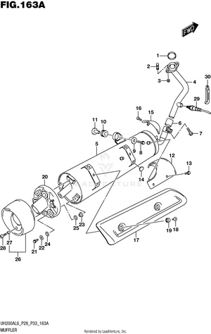 Muffler (uh200al6 P28) Schematic