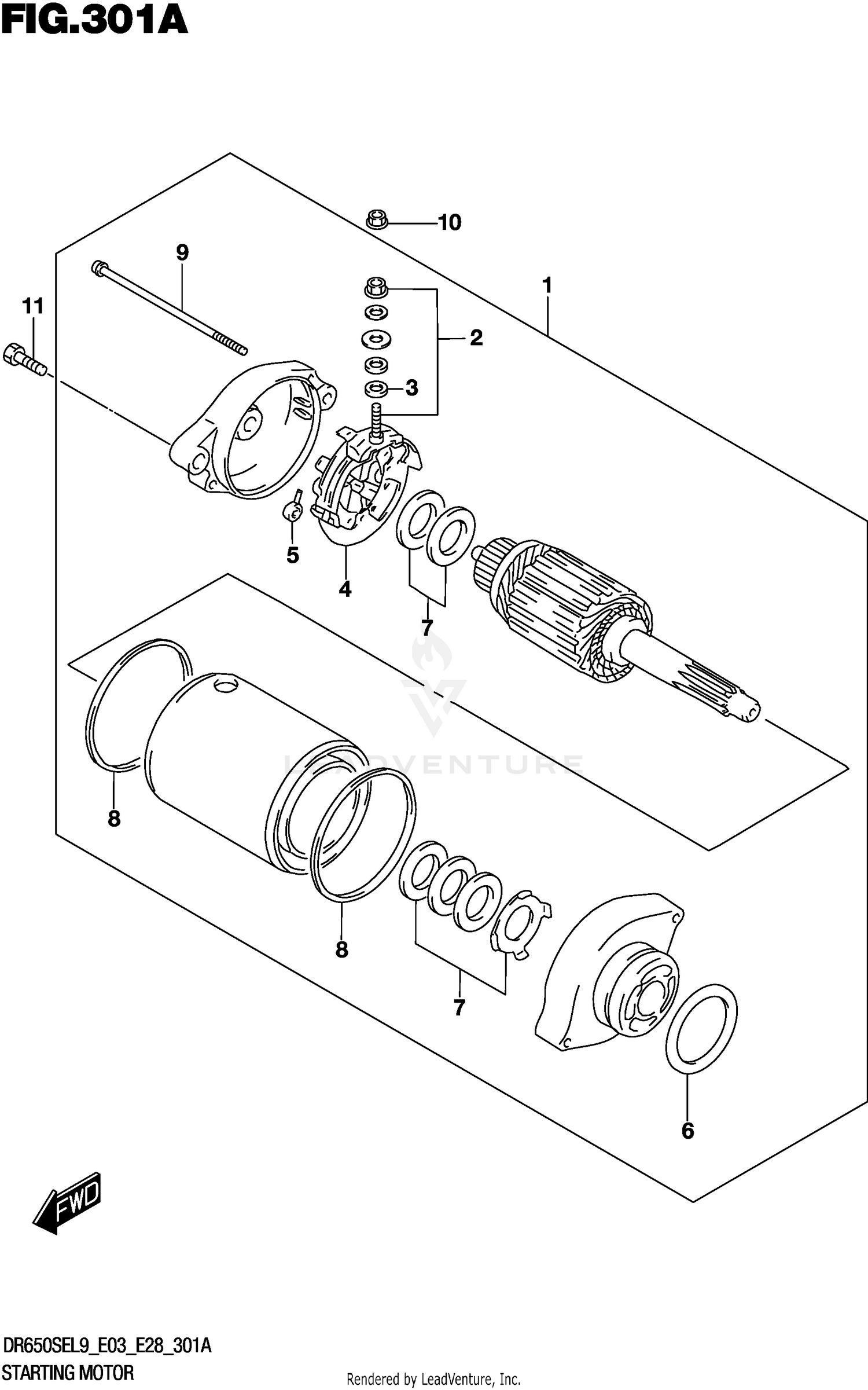 STARTING MOTOR