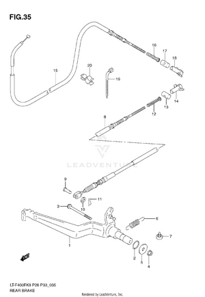 Rear Brake Schematic