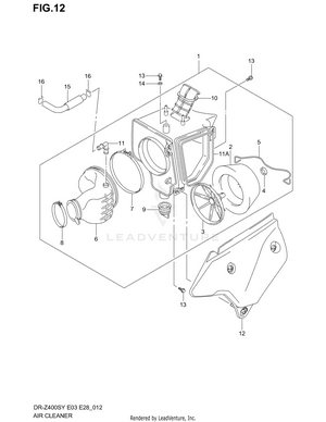 Air Cleaner Schematic