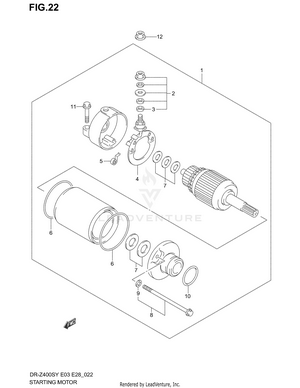Starting Motor Schematic