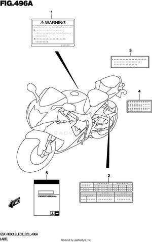 Label (gsx-r600l9 E03) Schematic
