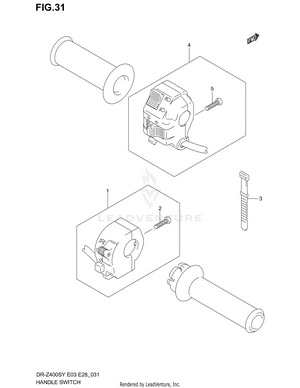 Handle Switch Schematic