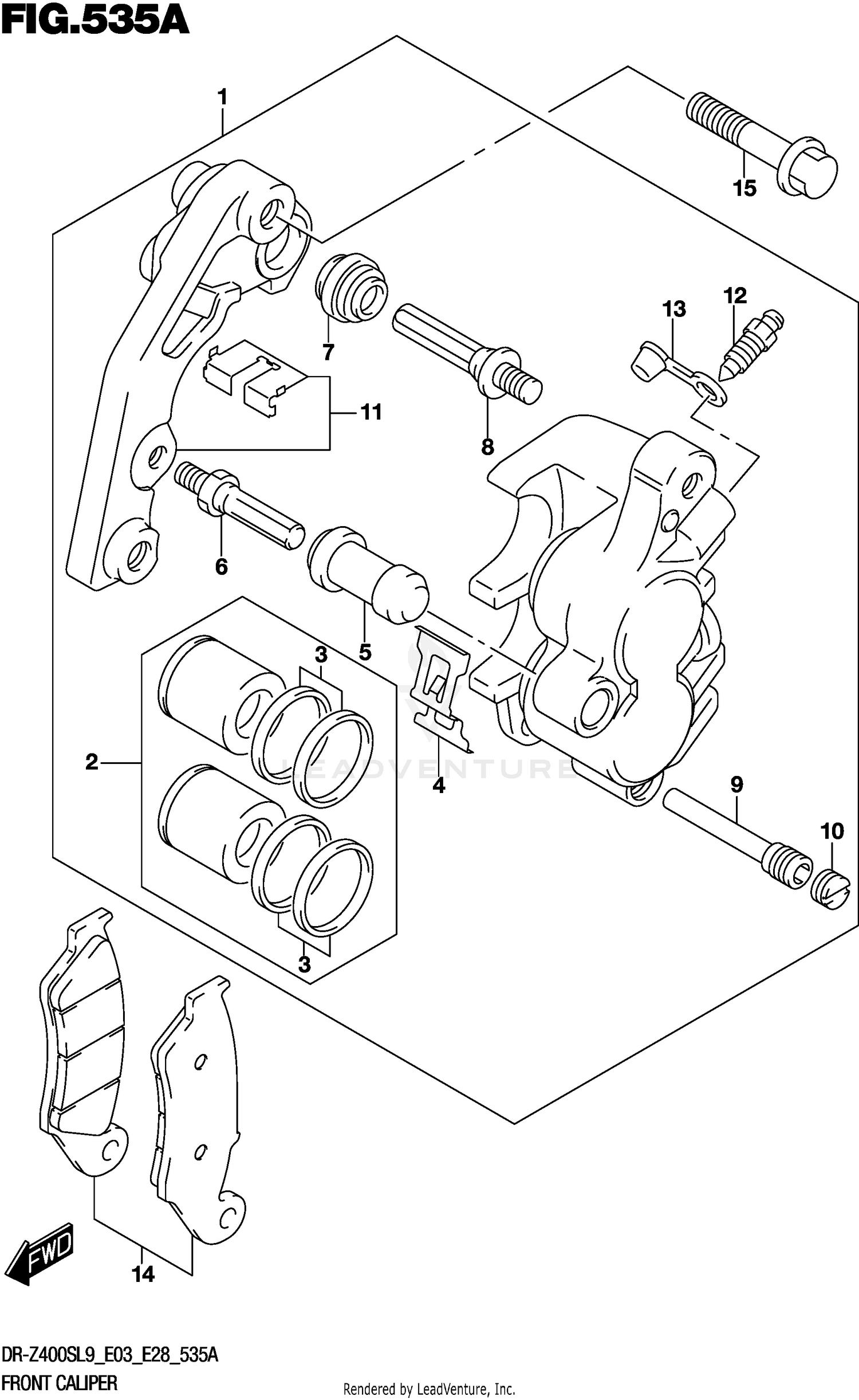 FRONT CALIPER