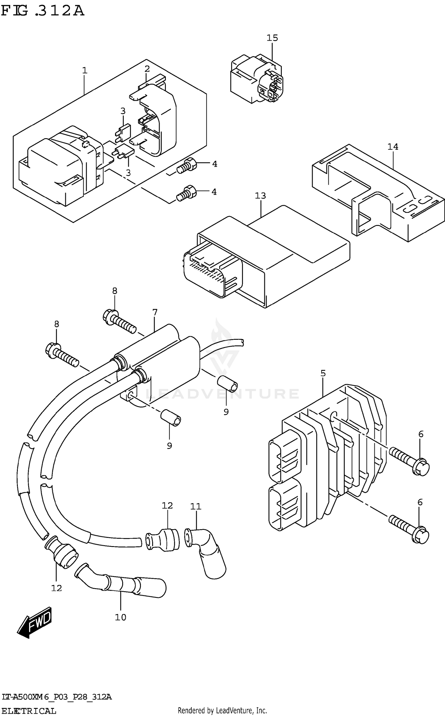 ELECTRICAL (LT-A500X:(P03,P28))