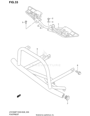 Footrest Schematic