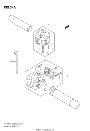 Handle Switch (model K7/k8/k9) Schematic