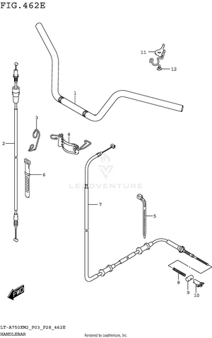 Handlebar (lt-a750xpm2 P28) Schematic