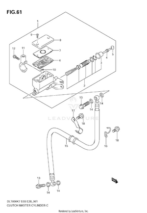 Clutch Master Cylinder Schematic