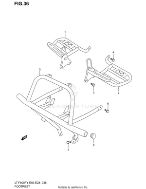 Footrest Schematic