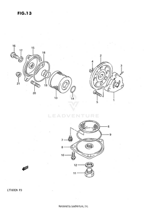 Oil Pump - Fuel Pump Schematic