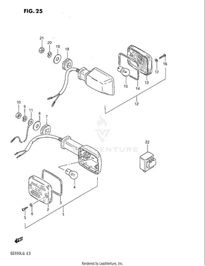 Turn Signal Lamp Schematic