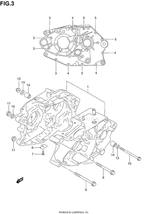 Crankcase Schematic