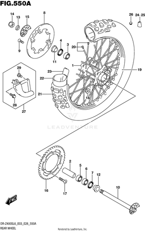 Rear Wheel Schematic