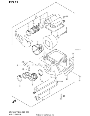 Air Cleaner Schematic