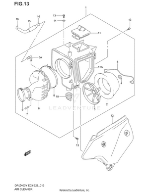 Air Cleaner Schematic