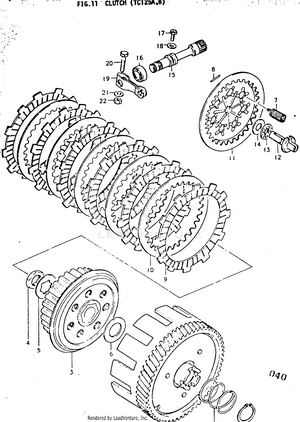 Clutch (tc125a Schematic