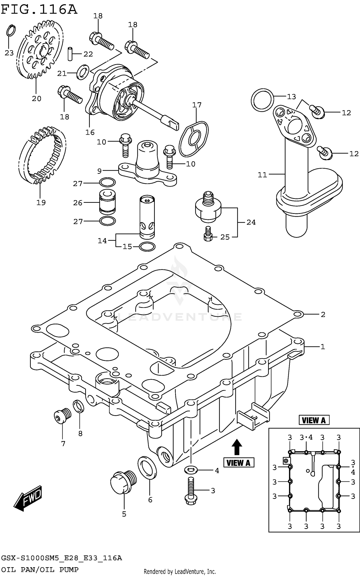 OIL PAN/OIL PUMP