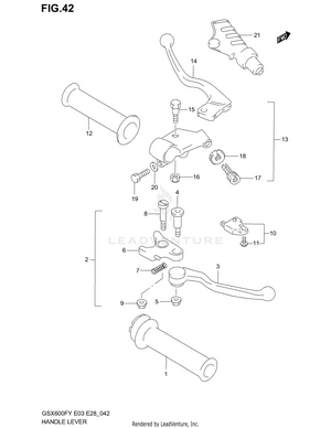 Handle Lever Schematic