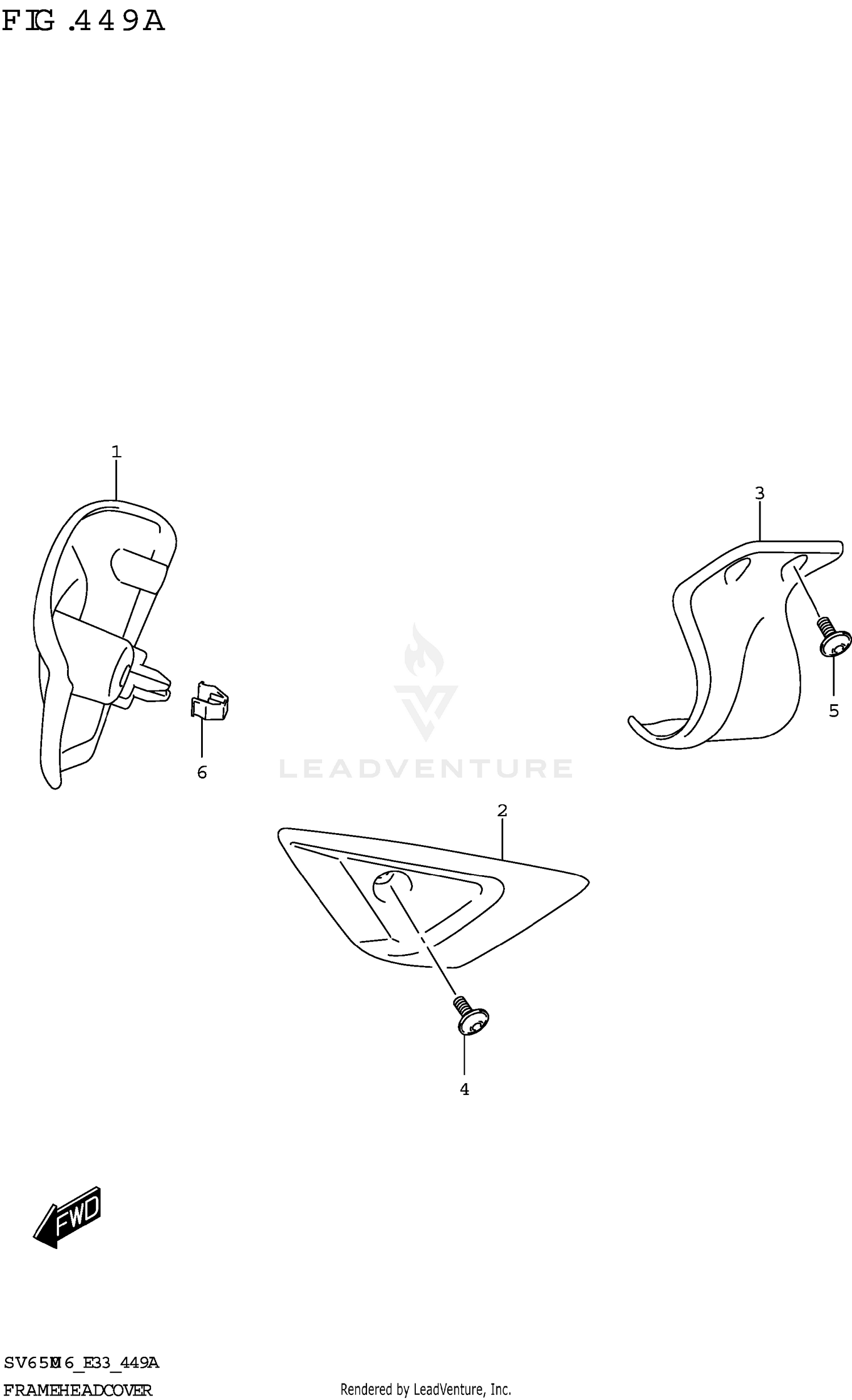FRAME HEAD COVER