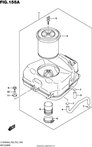 Air Cleaner Schematic
