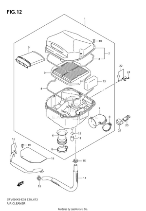 Air Cleaner Schematic