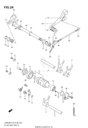 Gear Shifting (model K3) Schematic