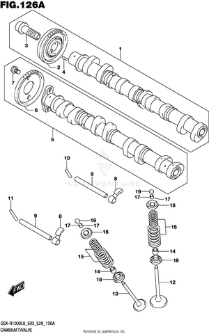 Camshaft/valve Schematic
