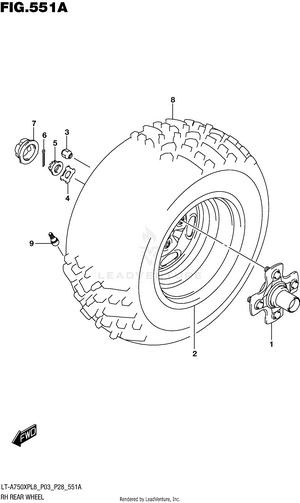 Rh Rear Wheel Schematic
