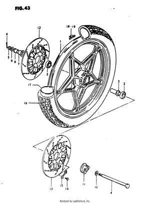 Front Wheel Schematic