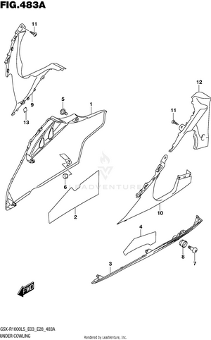 Under Cowling Schematic