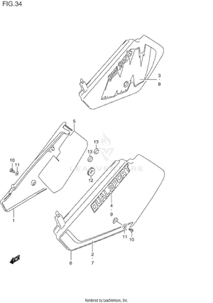 Frame Cover (model L/m) Schematic